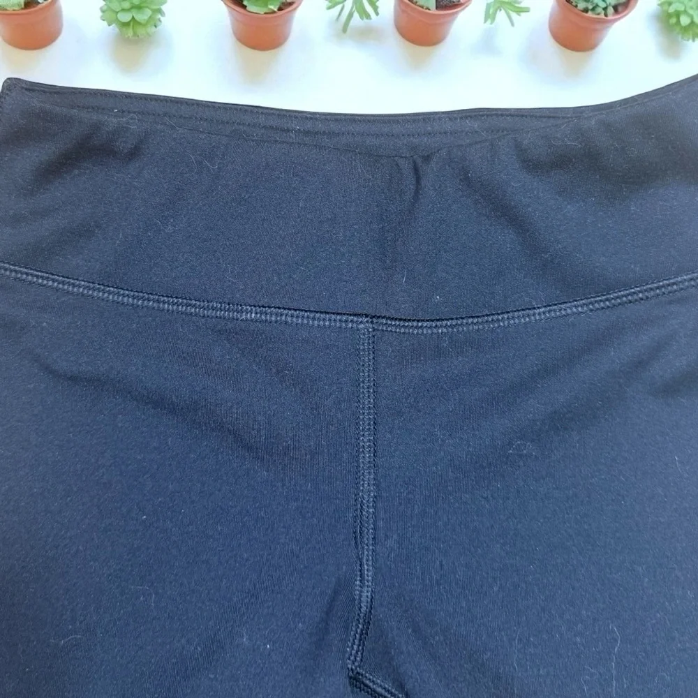 S (7-8) 90 Degrees by Reflex Girls black compression shorts - Picture 2 of 6